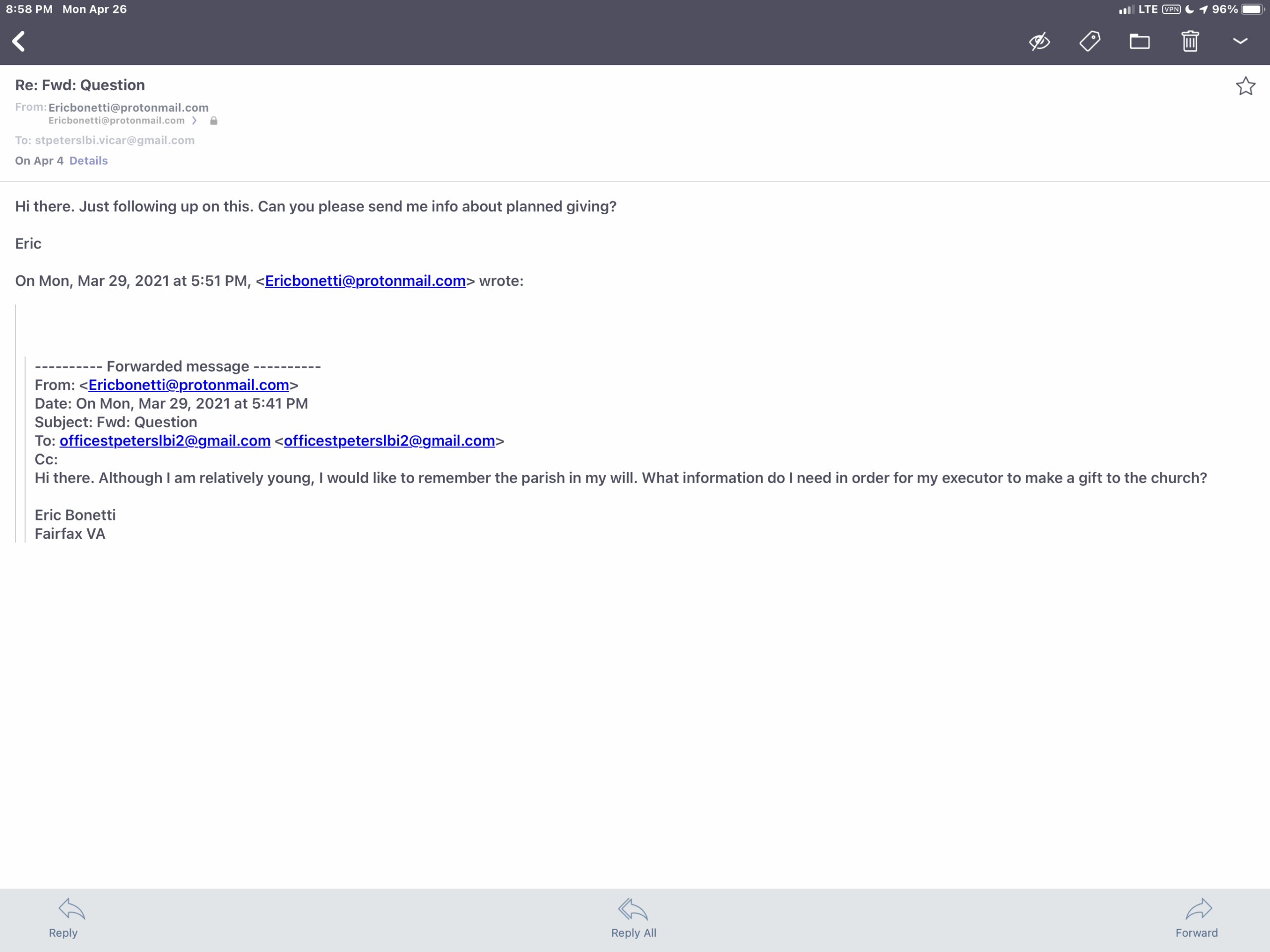 Email 2