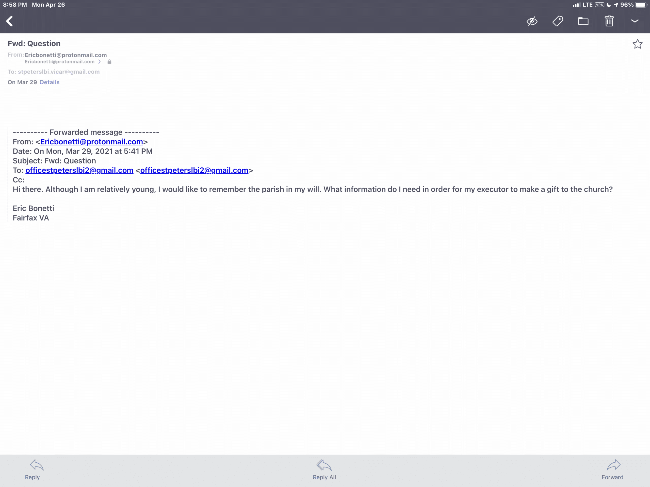 Email 3