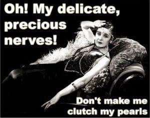 Pearl clutching Episcopalians