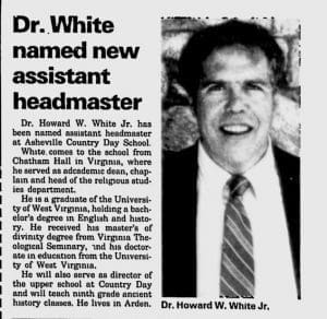 Episcopal Priest Howard White