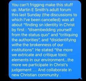 Facebook comments about the discussion group