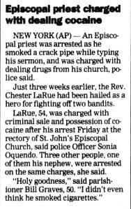 Episcopal priest Chester Larue