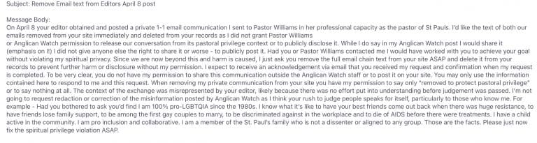 Virginia Bartlett, dishonest former parishioner St. Paul’s Montvale