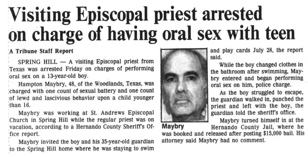 Episcopal priest Hampton Mabry Jr.