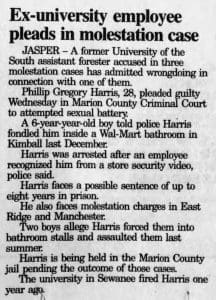 Spotlight on Abuse: Episcopal University Professor Phillip Gregory Harris