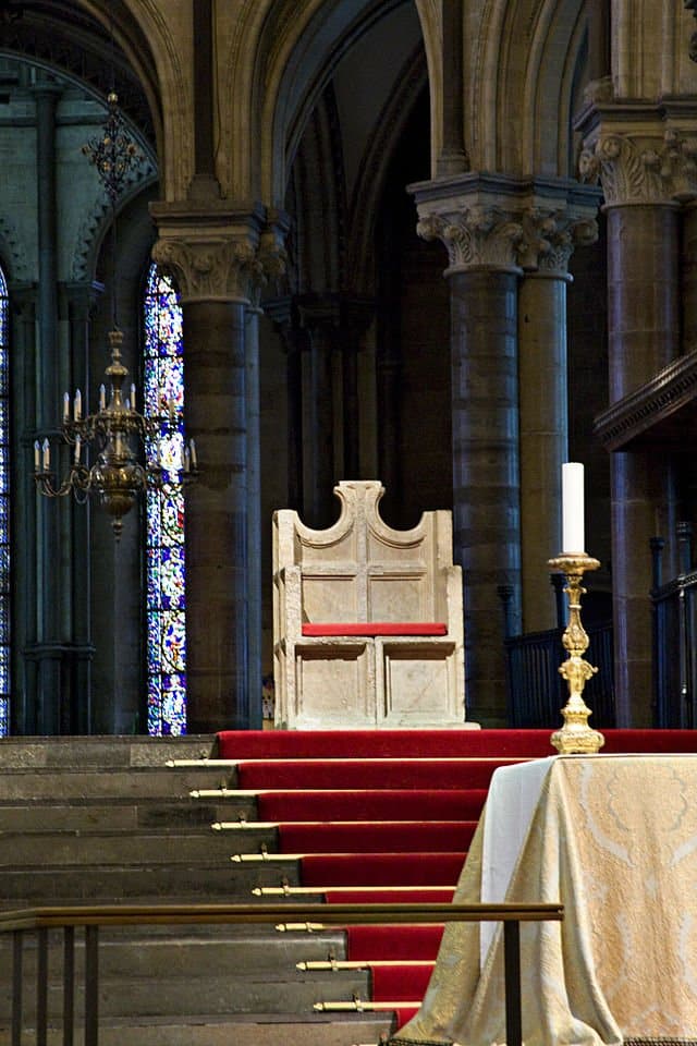 Chair of St. Augustine, throne of the Archbishop of Canterbury