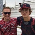 Aaron Solomon and his late son, Grant