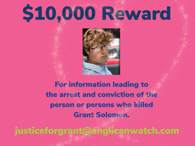 Reward: Justice for Grant