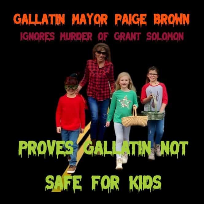 Mayor Paige Brown is corrupt