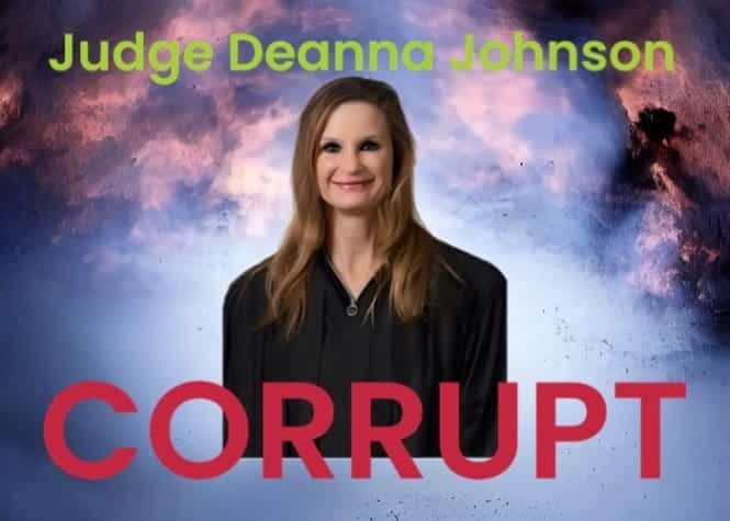 Corrupt judge Deanna Johnson
