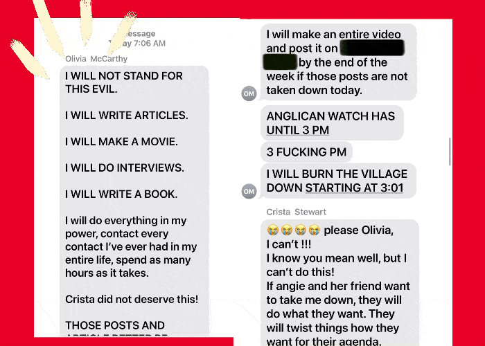 Olivia McCarthy shows us true Christianity