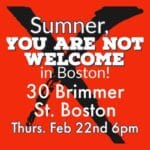 Episcopal Bishop George Sumner is not welcome in Boston