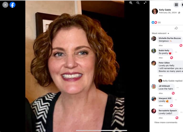 Kelly Gable, charged with domestic violence toward a family member