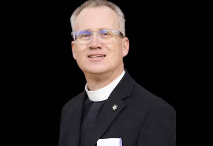 Episcopal priest Ed Monk