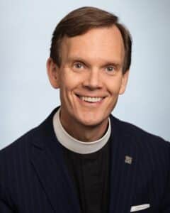 Hey hey, ho ho, Bishop Heyd has got to go.
