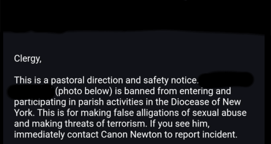 Bishop Matthew Heyd’s defamatory per se email about the victim of sexual abuse