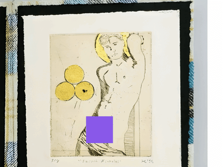 “St. Nicholas, by St. Thomas resident pornographer Erich Erving