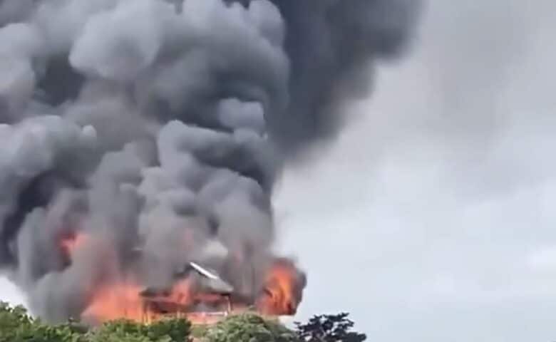 Judge Diane Goodstein’s beach house explodes, burns