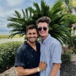 Screen cap of George Brewer and his boyfriend